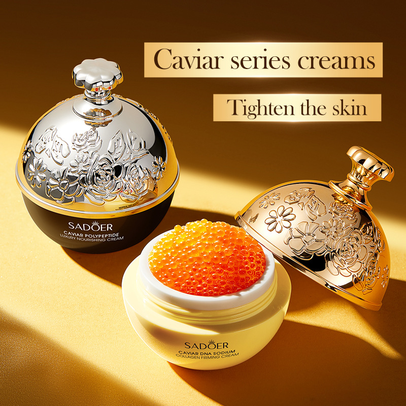 Luxury Skincare & Spa Photos - Luxury Caviar Essence Cream Removal Collagen