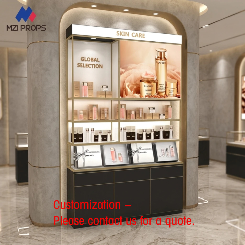 custom.Custom Cosmetic Display - Luxury Skincare & Spa Photos ulasan dan harga