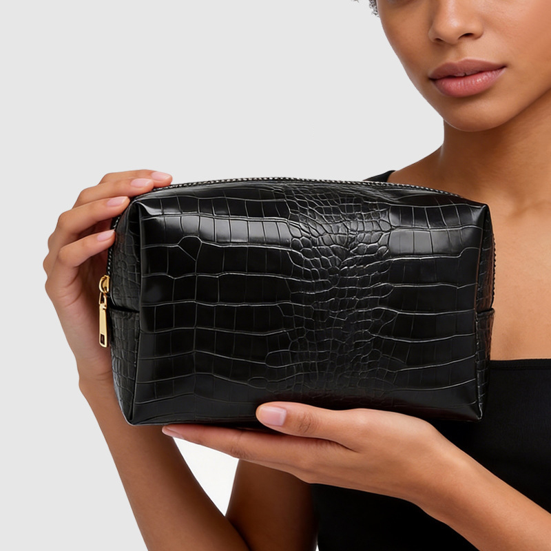 New Stone Pattern Makeup Bag f - Luxury Skincare Design ulasan dan harga